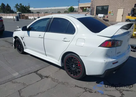2012 Mitsubishi Lancer Evolution Gsr из США, поврежденный, VIN JA32W8FV8CU015978